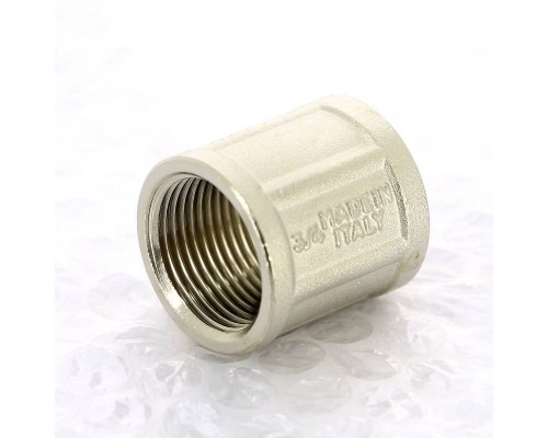 Муфта В никелированная TIEMME 3/4"