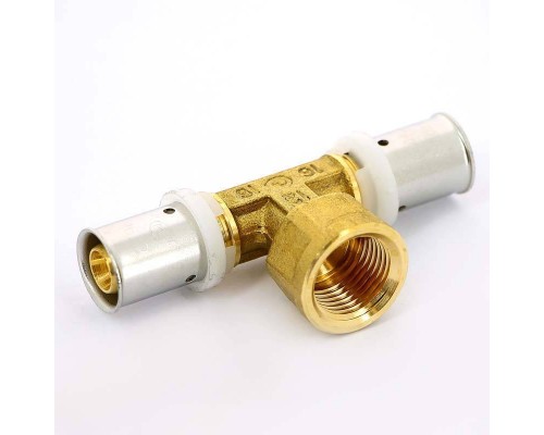 Тройник пресс-В UNI-FITT 16х1/2"х16 Тройник пресс-В UNI-FITT 16х1/2"х16