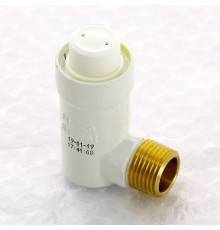 Воздухоотводчик автоматический Flamco Flexvent H 1/2" без отсечного клапана, белый