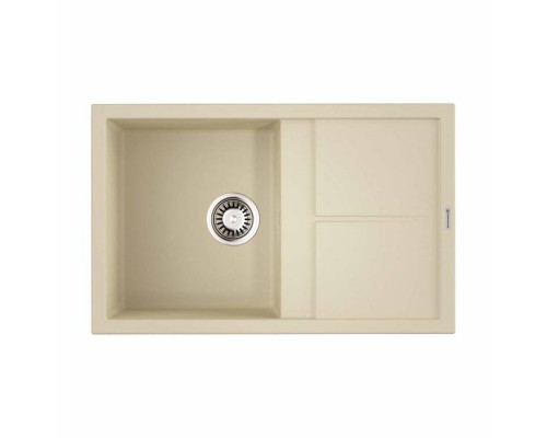 Мойка, OMOIKIRI, Sumi, шгв 790-500-220, отверстия для смесителя-6 промаркированных, цвет-ваниль