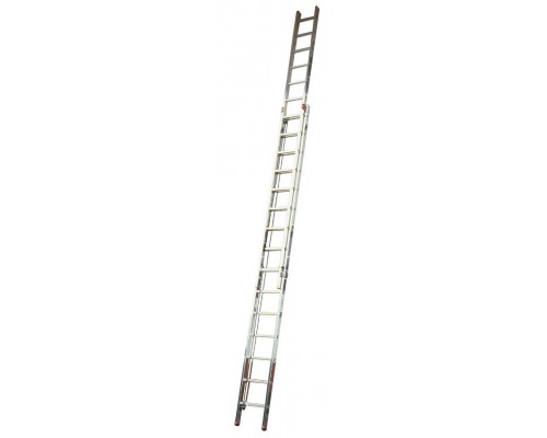 Двухсекционная лестница с тросом ROBILO 2х15 (129840)
