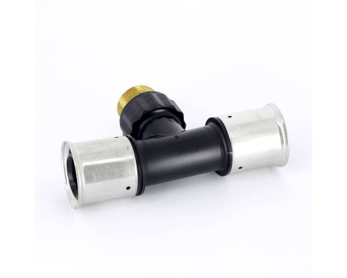 Тройник пресс-Н PVDF HENCO 40х1"х40