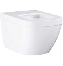 39328000 Euro Ceramic Унитаз подвесной безободковый (без сиденья), альпин-белый 39328000