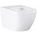 39328000 Euro Ceramic Унитаз подвесной безободковый (без сиденья), альпин-белый 39328000