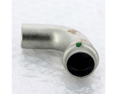 Угол-вставка пресс нержавеющая сталь Sanpress Inox VIEGA 22