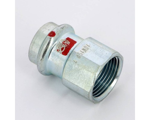 Муфта пресс-В оцинкованная сталь Prestabo VIEGA 22х3/4" Муфта пресс-В оцинкованная сталь Prestabo VIEGA 22х3/4"