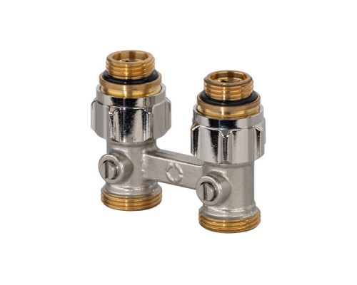 Узел, Multiflex R ZB, прямой H-образный, 3/4, 1/2, Н ЕК-Н, никелированный