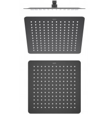 AQ2074MB квадратный верхний душ 3003002 мм, матовый черный AQ2074MB