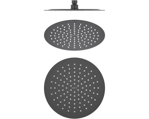 AQ2073MB круглый верхний душ 2502 мм, матовый черный AQ2073MB