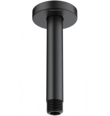 AQ2171MB держатель верхнего душа потолочный 150 мм, матовый черный AQ2171MB