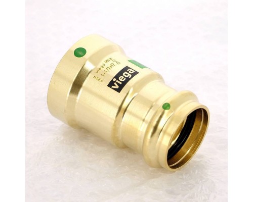 Муфта Megapress-пресс Viega DN40 11/2" x 42 бронза, Megapress, SC-Contur