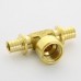 Тройник Uni-Fitt аксиальный -В 16 х 1/2" х 16