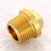 Заглушка Н Viega 3/8" с квадратом и бортиком бронза