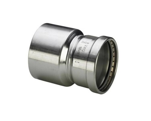 Редукционная вставка Sanpress Inox XL, нерж.сталь, 76,1 x 64 мм Редукционная вставка Sanpress Inox XL, нерж.сталь, 76,1 x 64 мм