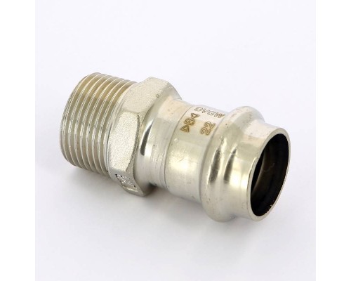 Муфта Н-пресс IBP 22 x 3/4" нерж.сталь Муфта Н-пресс IBP 22 x 3/4" нерж.сталь
