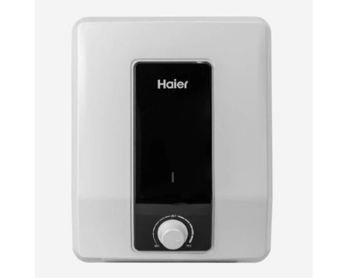 Водонагреватель электрический накопительный Haier Q1 эмалированный квадратный 15л над раковиной с механическим термостатом