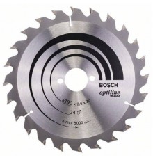 Пильный диск Optiline Wood 190x30x1,6 мм (2608640616)