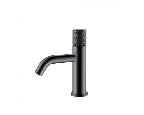 Boheme Stick Spirale Смеситель для раковины на 1 отв, длина излива 13,5 см, цвет: shine gun metall 121-SGM.4