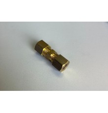 Резьбовое соединение Ofix-Oil, 8х8мм, муфтовое, латунь