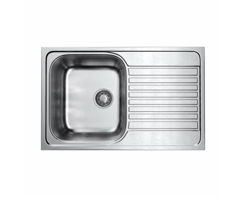 Мойка, OMOIKIRI, Kashiogawa, шгв 790-500-160, отверстия для смесителя-отсутствуют, цвет-нержавеющая сталь