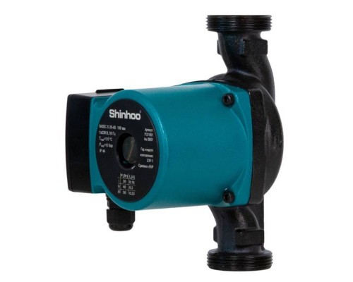 Насос циркуляционный Shinhoo BASIC S 32-4S с гайками