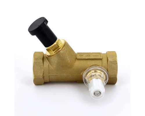 Клапан балансировочный ручной ВВ WattFlow c расходомером и функцией Memostop WATTS Ind 1"1/4 10-80л/мин Клапан балансировочный ручной ВВ WattFlow c расходомером и функцией Memostop WATTS Ind 1"1/4 10-80л/мин