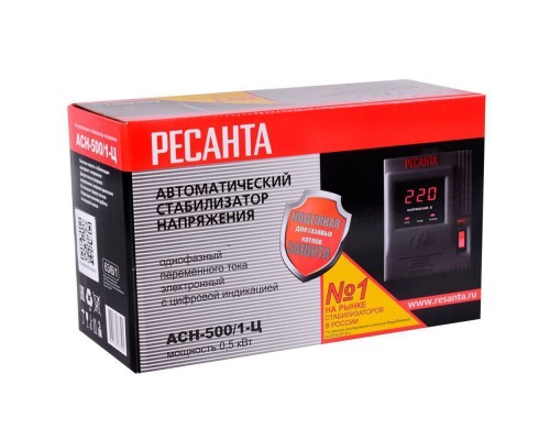 Стабилизатор Ресанта АСН-500/1-Ц
