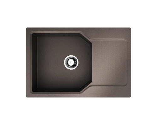 Omoikiri Yonaka 78-LB-DC Кухонная мойка Artgranit 78x51 см, цвет: темный шоколад 4993340