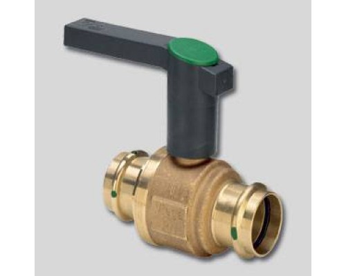 Кран пресс бронза Easytop Viega ДУ 20(22) 16 бар, 90"C