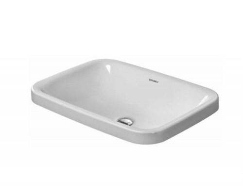 Раковина, Duravit, Durastyle, шгв 600-430-145, отверстия для смесителя-отсутствуют, цвет-белый