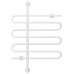 Стилье Версия-В Полотенцесушитель водяной 60x80h, цвет белый 12620-8060