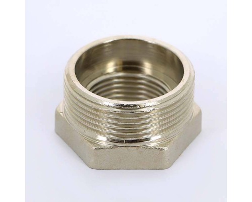 Футорка НВ никелированная UNI-FITT 1"x1"1/2 Футорка НВ никелированная UNI-FITT 1"x1"1/2