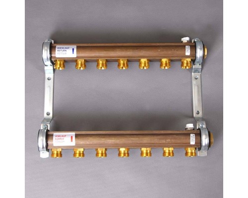 Нерегулируемая коллекторная группа HKV/A WATTS Ind 1"x3/4"ЕК 7 выходов Нерегулируемая коллекторная группа HKV/A WATTS Ind 1"x3/4"ЕК 7 выходов