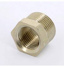 Футорка НВ никелированная UNI-FITT 1/2"x3/4"