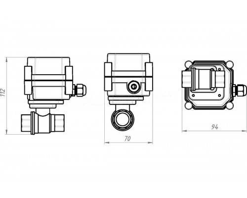 GidroLock WIFI BUGATTI 1/2″ GidroLock WIFI BUGATTI 1/2″