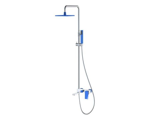 Boheme Q Душевая стойка с верхним душем 15х36х92h см, цвет: хром 148-CRUW.2