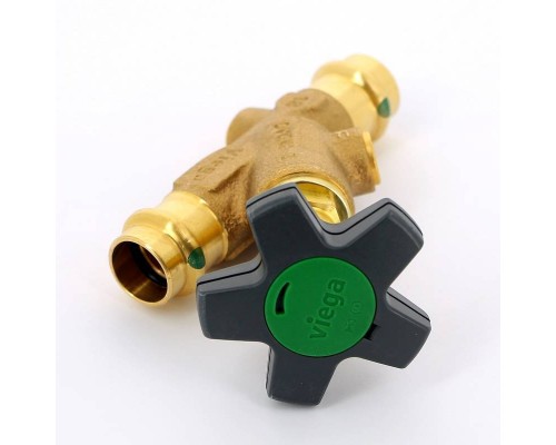 Вентиль комбинированный бронзовый CRV Easytop Basic Viega 18