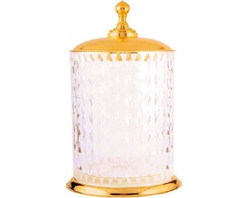 Boheme Imperiale Мусорное ведро напольное, 21х21хh30,5 см, цвет: золото 10424
