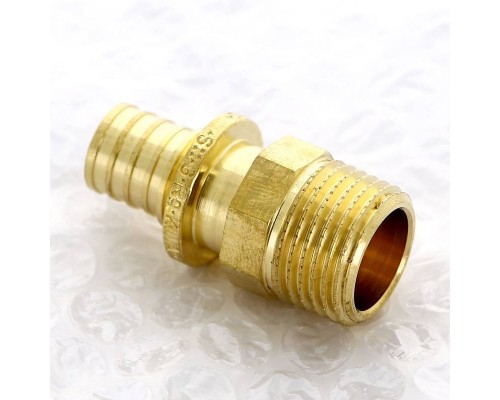 Муфта надвижная Н бронза REHAU 16х1/2"