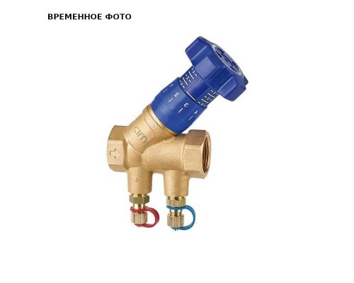 Клапан балансир. ручной CIM 787ОТR 1 1/4" измер. нип.