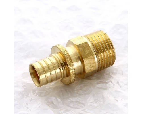 Муфта надвижная Н бронза REHAU 16х1/2"