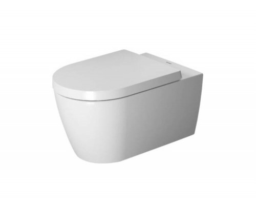 Унитаз, Duravit, ME by Starck, подвесной, шгв 370-570-355, WonderGliss, цвет-белый