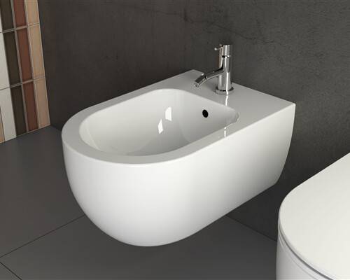 Биде, Globo, MODE, подвесной, шгв 340-530-290, CERASLIDE, BATAFORM, цвет-белый