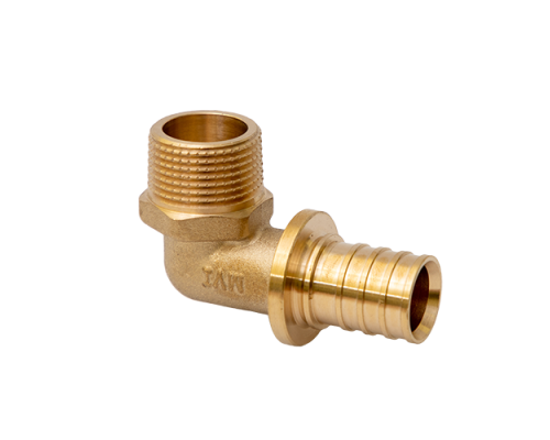 Угольник, Premium, 16 x 1/2, Н, латунь