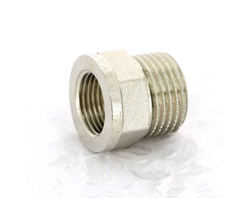 Переходник НВ никелированный TIEMME 1/2"x3/8"
