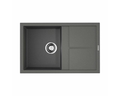Мойка, OMOIKIRI, Sumi, шгв 790-500-220, отверстия для смесителя-6 промаркированных, цвет-платина