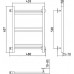 Стилье Версия-Б1 Полотенцесушитель водяной для ГВС 48x60,7h см, цвет: без покрытия 00611-5040