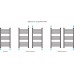 Сунержа Богема Полотенцесушитель водяной 40x80h, цвет: без покрытия 00-0220-8040