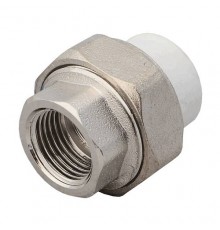 Муфта PP-R бел комб разъем Дн20х3/4" ВР VALFEX 10155120