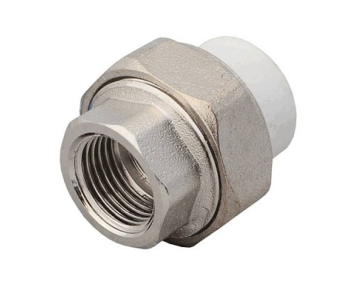 Муфта PP-R бел комб разъем Дн20х3/4" ВР VALFEX 10155120